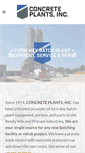 Mobile Screenshot of concreteplants.com